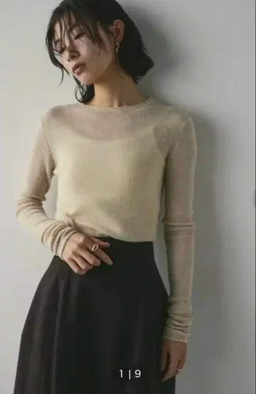 스타미키 긴팔 니트 스웨터