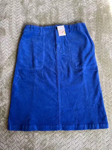 natural laundry 블루 타이트 스커트