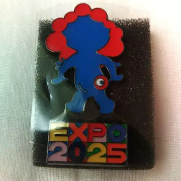 EXPO 2025 핀 배지 미야쿠미야쿠 뒷모습
