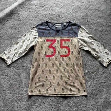 [ USED ] scotch&soda 올 패턴 풋볼 티셔츠 M