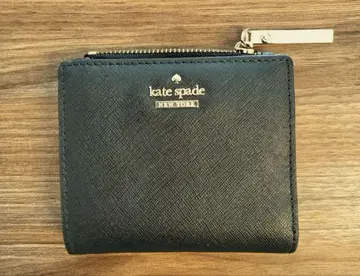 케이트 스페이드 블랙 이단 접이식 지갑