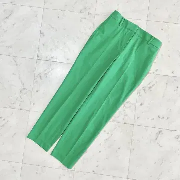 새상품급 PLST 플라스테 팬츠 린넨 그린 S