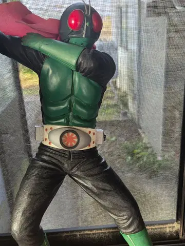 가면라이더 플라스틱 피규어.