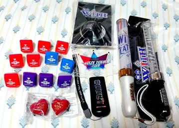 아이돌타임 프리파라 WITH 응원봉 보이스 키링