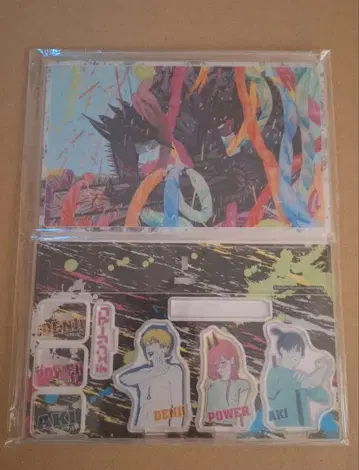 체인소 맨 아크릴 피규어 덴지 & 파워 & 아키