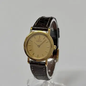 [ 작동품 ] OMEGA DeVille 여성용 쿼츠