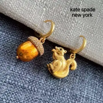 케이트 스페이드 다람쥐와 도토리 귀걸이