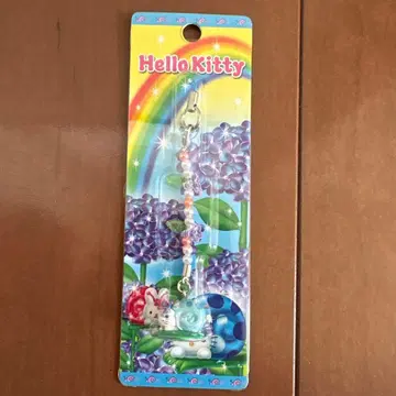 키티 고토치 키티 수국 달팽이 스트랩 네즈케