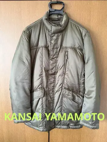 KANSAI YAMAMOTO 올리브 그린 다운 자켓