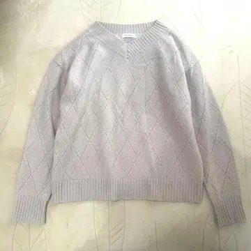 매킨토시 필로소피 캐시미어 혼방 니트 M