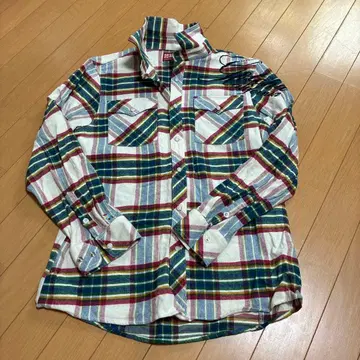 GOTCHA 긴팔 플란넬 셔츠 체크