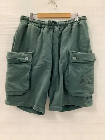 11.7 A938P 엑스라지 하프 팬츠 에메랄드 그린 XL