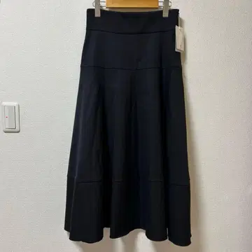 새상품 IENA 이에나 더블 크로스 플레어 스커트