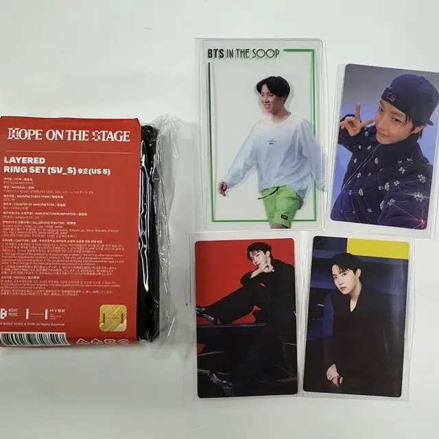 BTS 방탄소년단 제이홉 홉온더스테이지 링 세트