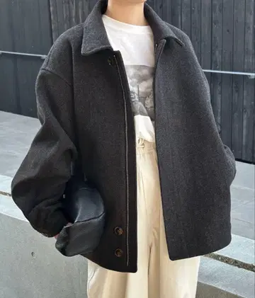 빅 실루엣 미들 코트 select MOCA by son