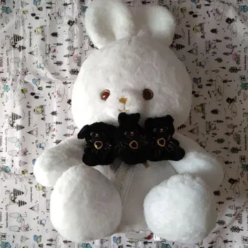 토끼 봉제 인형 세트