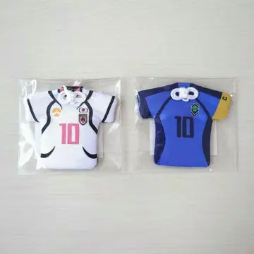 블루 록 에고전 유니폼형 부적 이토시 사에 이토시 린 세트