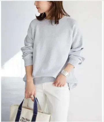 슬로브 이에나 스무스 오버 니트 그레이