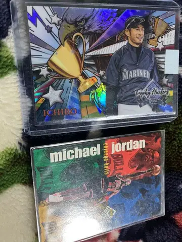 이치로 마이클 조던 트레이딩 카드 세트