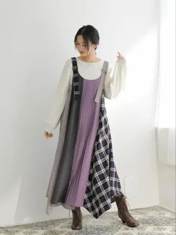 소말리 오버롤 스커트