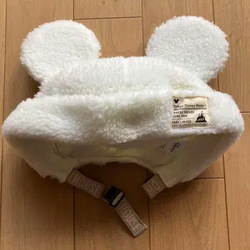 디즈니랜드 팬캡 겨울 2024 화이트