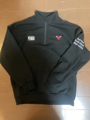 NBA 시카고 불스 하프 지퍼 맨투맨