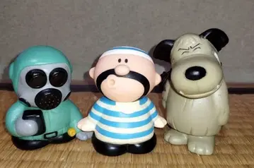 레트로 치키치키 머신 레이스 켄켄 소프트 비닐 피규어 외 2종