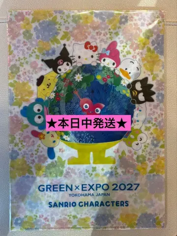 뚱크뚱크 산리오 캐릭터즈 콜라보 클리어 파일