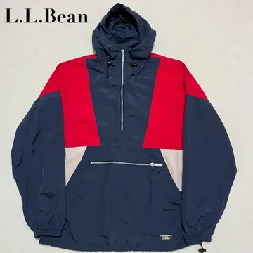90s L.L.Bean 아노락 후드티 풀오버 나일론 자켓 M