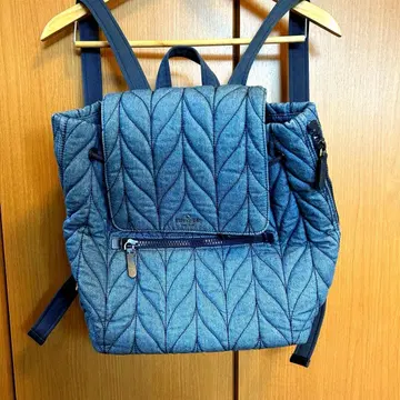 [새상품급] kate spade 쿠션 데님 원단 럭색