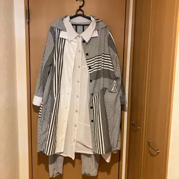 새상품급 지우 2세트 코트, 롱 셔츠 자켓