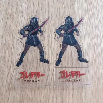 프레데터 배드랜드 영화 특전 PET 클리어 스탠드