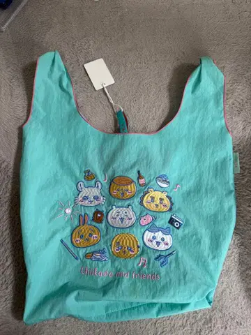 치이카와 자수 에코백