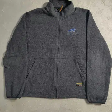 L.L.Bean 플리스 자켓 그레이 MustangBio 자수