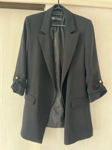 ZARA 블랙 자켓 XS
