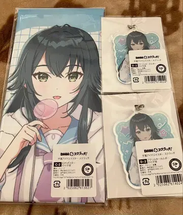 DMM 스크래치 학원 아이돌 마스터 포스터 아크릴 키링 츠키무라 테마리