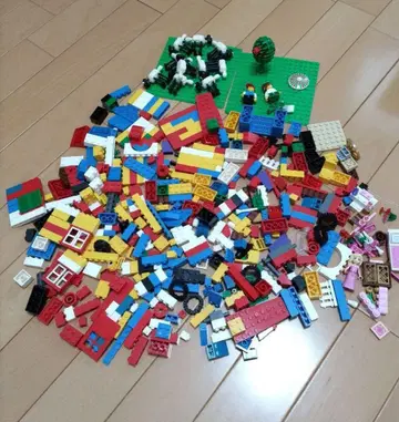 레고 블록 파랑 바케스 내용물