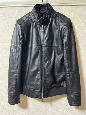 AKM Contemporary 가죽 라이더 자켓