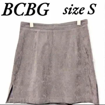 BCBGMAXAZRIA 스웨이드 느낌 타이트 스커트 S 미니 기장 착용감