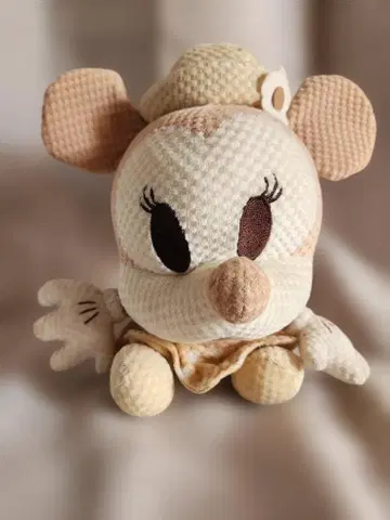 미니 봉제 인형 약 20cm 모자 포함