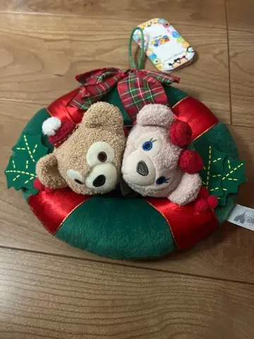 홍콩 디즈니랜드 썸썸 더피 & 셰리메이 크리스마스 리스