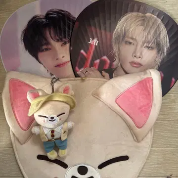 skz 폭시니 아이엔 부채