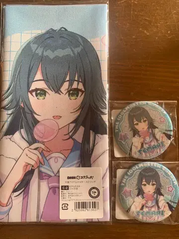 학원 아이돌 마스터 DMM 스크래치 천 포스터 캔 배지 츠키무라 테마리