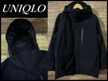 G2 NZ68 유니클로 2021년 하이브리드 다운 후드티 블랙 M