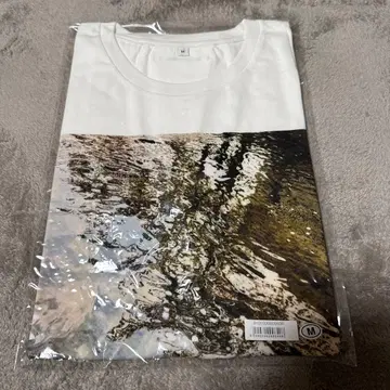 백 넘버 T셔츠 M 사이즈 화이트