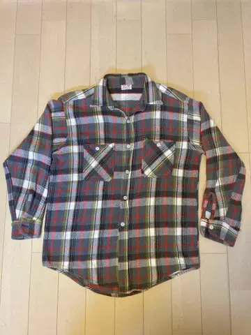 50s Winter King 플란넬 셔츠 XL