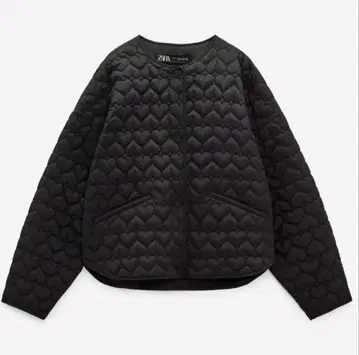 새상품급 ZARA 자라 하트 퀼팅 자켓 S 사이즈