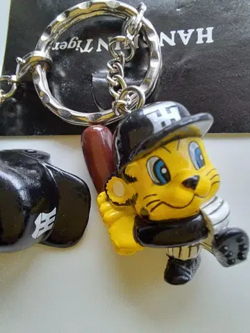 HANSHIN Tigers 키링 호랑이 배팅