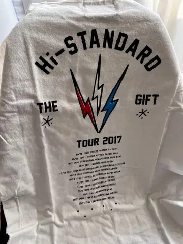 Hi-STANDARD THE GIFT TOUR 2017 티셔츠 S