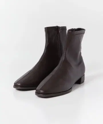 스퀘어토우 센터심 스트레치 로브 부츠 brown M